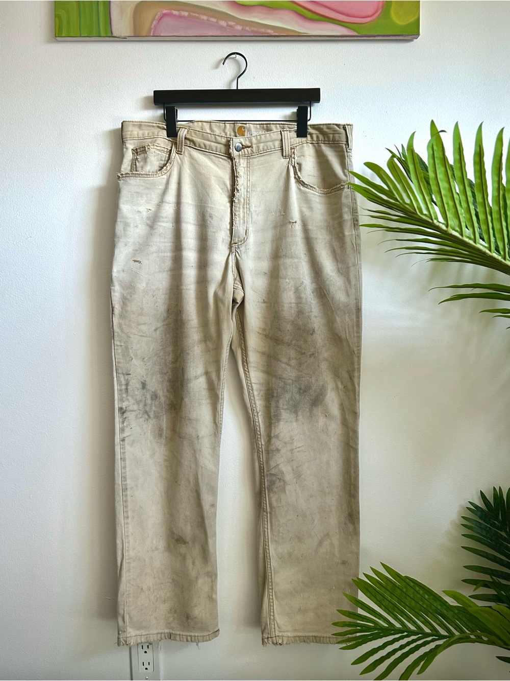 Y2K Carhartt Distressed Work Pants
